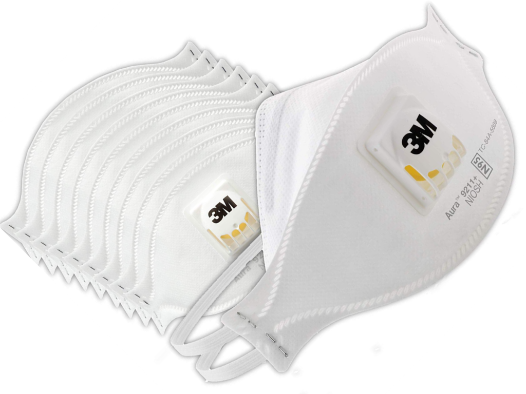3m Aura 9211 Niosh 3m Aura Particulate Respirator 9210 37192
